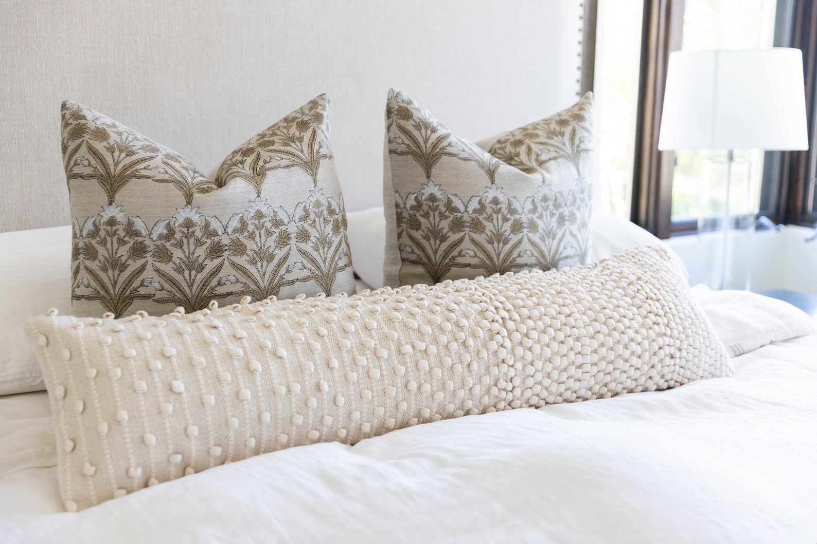 Extra Long Lumbar Pillow Cover Oversized Lumbar Pillow Cover Etsy