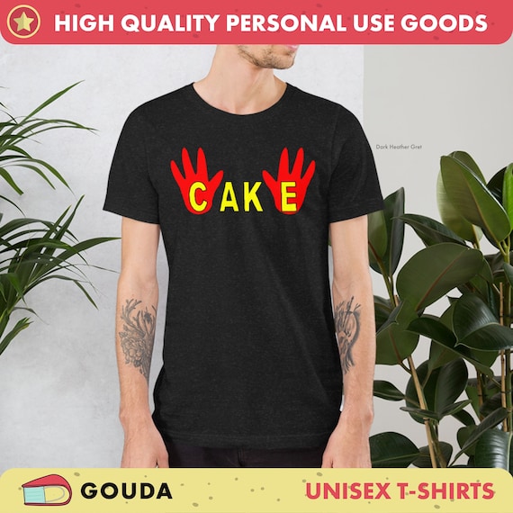 Bob's Burgers CAKE Unisex T-Shirt - Bob Belcher Apparel - Pre-Shrunk Fabric - Comfortable Logo Shirt