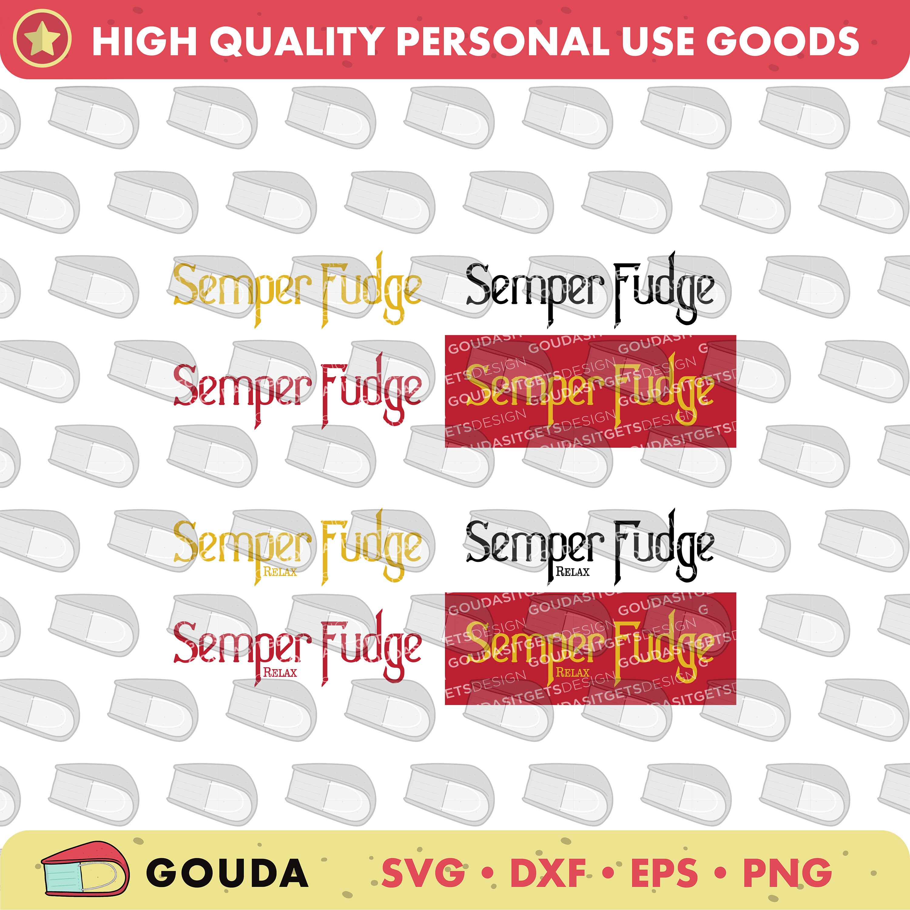 Semper Fudge Svg the Simpsons Eps Dxf Png Includes Full Etsy UK