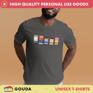 Belchers Minimal Pixels - Bob’s Burgers Apparel - Tissu pré-rétréci - Chemise unisexe confortable - Article physique