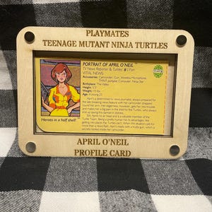 April O Neil Card - Etsy