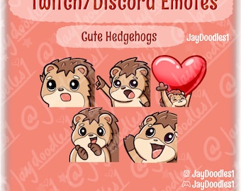 5 Egels-emotes voor Twitch/YouTube/Discord, streamer en community-emotes, direct downloaden