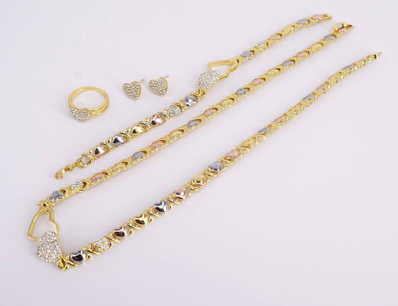 Hugs & KISSES Xo Sets Multi Colors Necklace 18 Bracelets Etsy