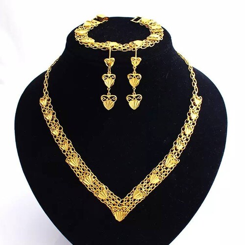 18k Layered Real Gold Filled Xo Set 37 - Etsy