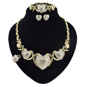 HUGS & KISSES xo set 18k Layered real gold filled #28