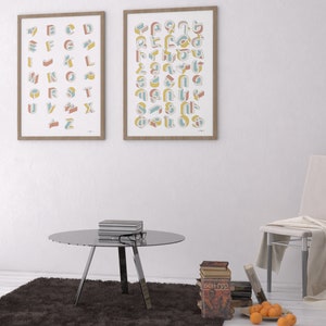 MILENA Combo - (Armenian & English Alphabet Print)