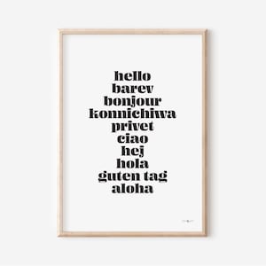 I Love You in different languages Regular price