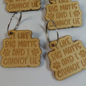 Dog Lover Keychain, Pet Lover Keychain, Dog Mom Keychain, Dog Mom Wood Keychain, Ecofriendly Gift