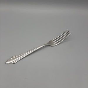 WMF table fork model Fächer 900 with 90 silver plated around 1925 to 1930