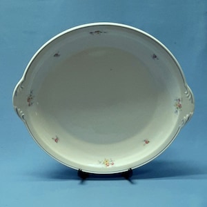 Vintage Porcelain Cake Plate Zeh Scherzer US Zone 1945 to 1949