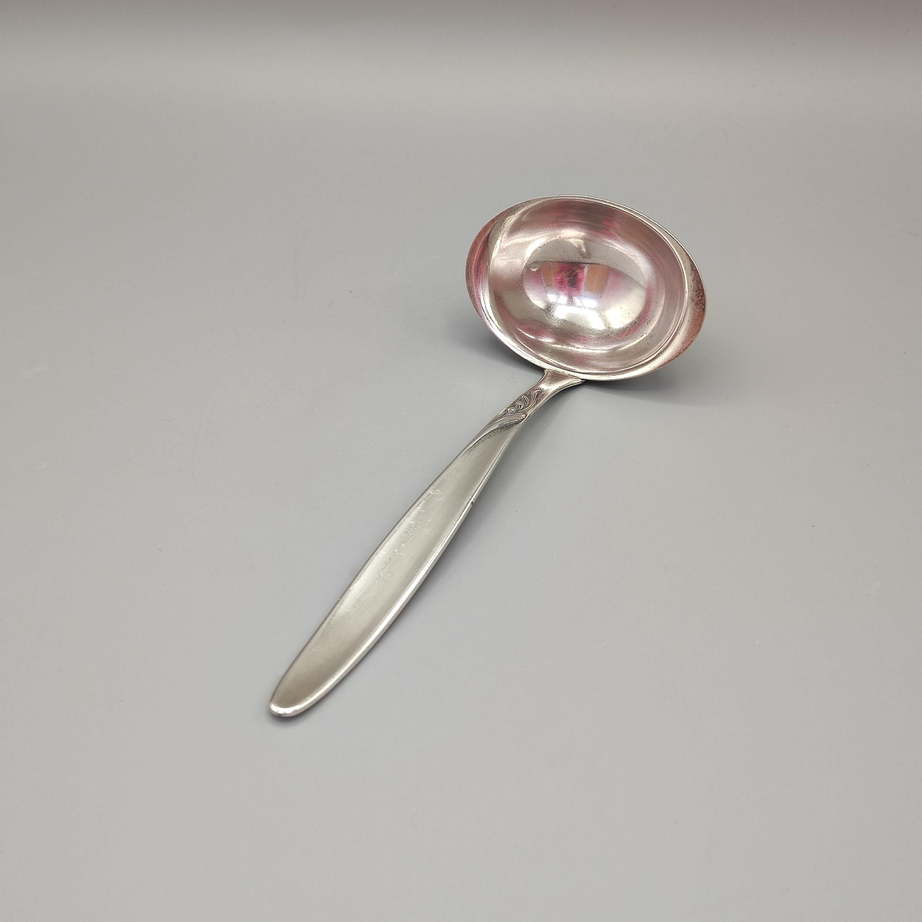 Vintage Sauce Spoon Nica Silver Plated 100 From the 60s