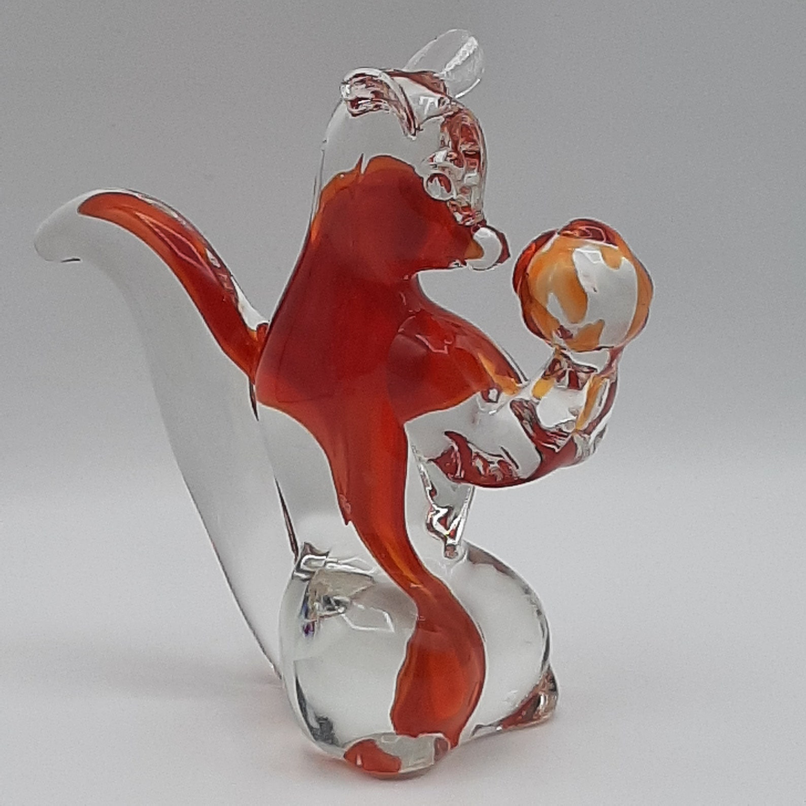 Vintage Murano Glass Squirrel in Chic Coloring Italy Around Etsy