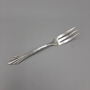WMF cake fork model Fächer 900 with 90 silver plated around 1920 to 1930