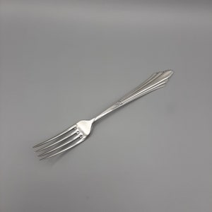 WMF table fork model Fächer 900 with 90 silver plated around 1920 to 1930 Series 2