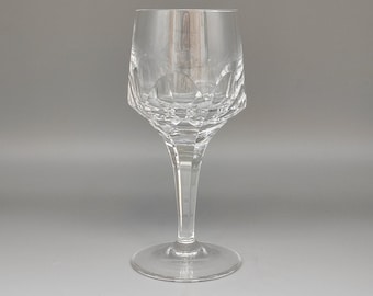 Peill and Putzler, red wine glass, cut around 1965
