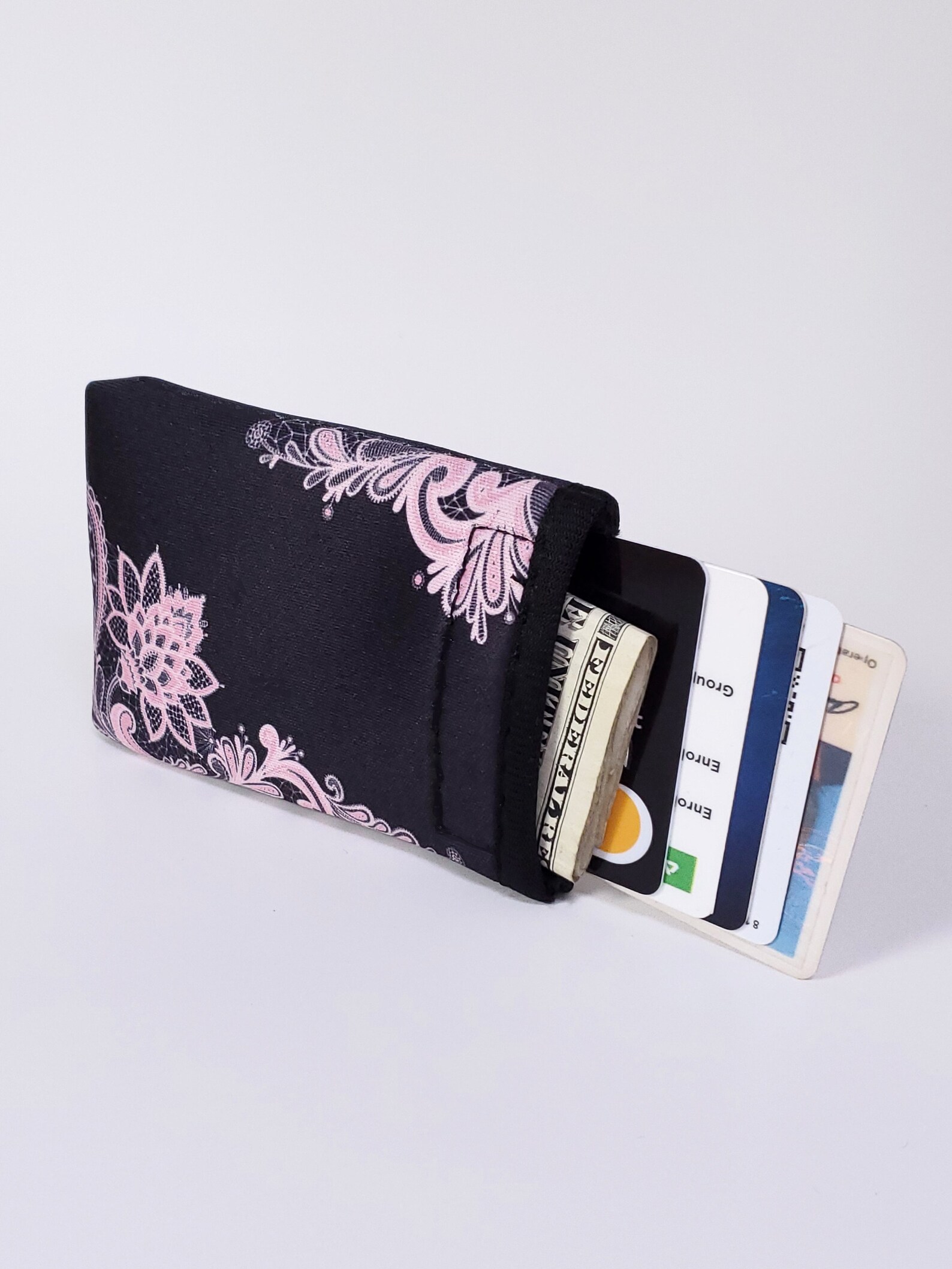 Women's Stocking Stuffer Bra Wallet & RFID Pocket Mirror Etsy