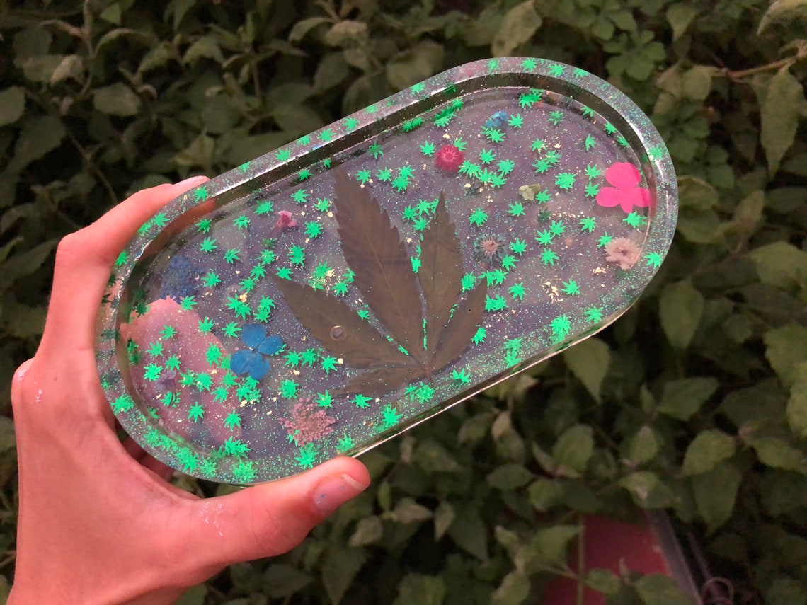 Custom resin rolling tray rolling tray resin art glitter Etsy