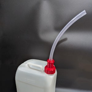 DIN51 Flexible Filler spout for 10 liter and 15 liter containers for petrol caps