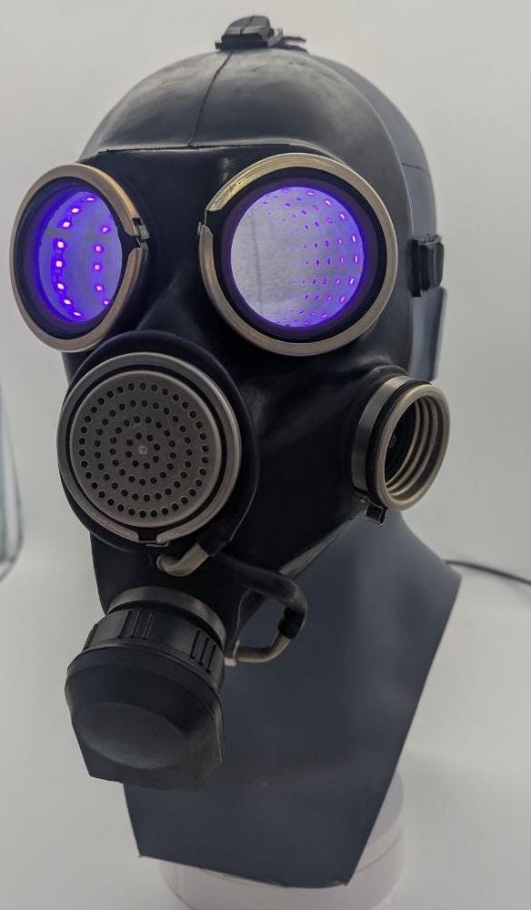 Rubber gas mask rebreather - Etsy 日本
