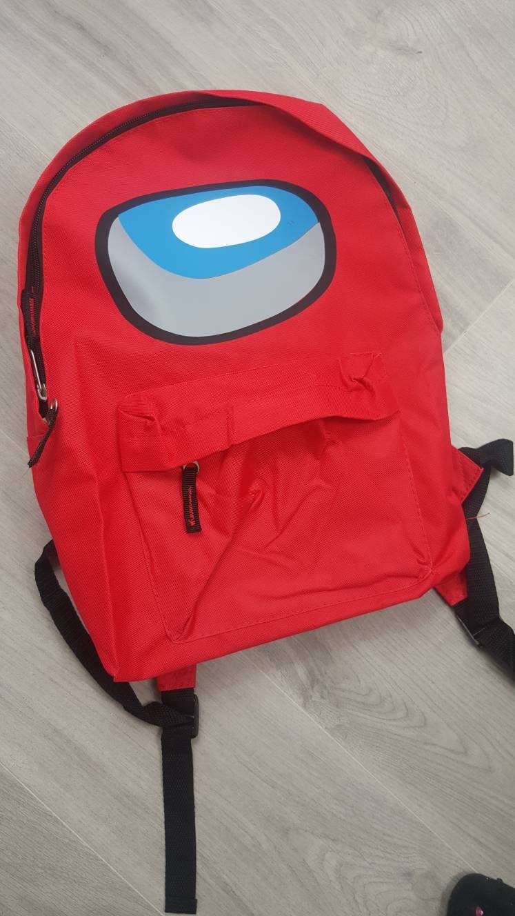 Among Us Bag Among Us Backpack Personalised Bag Custom Etsy