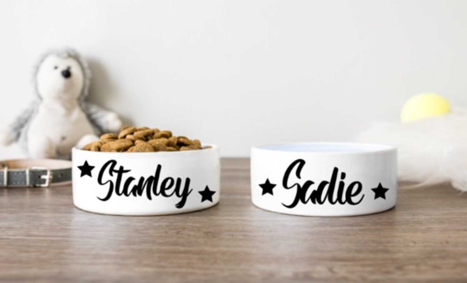Pet Bowl Name Decal Dog Bowl Name Decal Cat Bowl Name Decal Etsy UK
