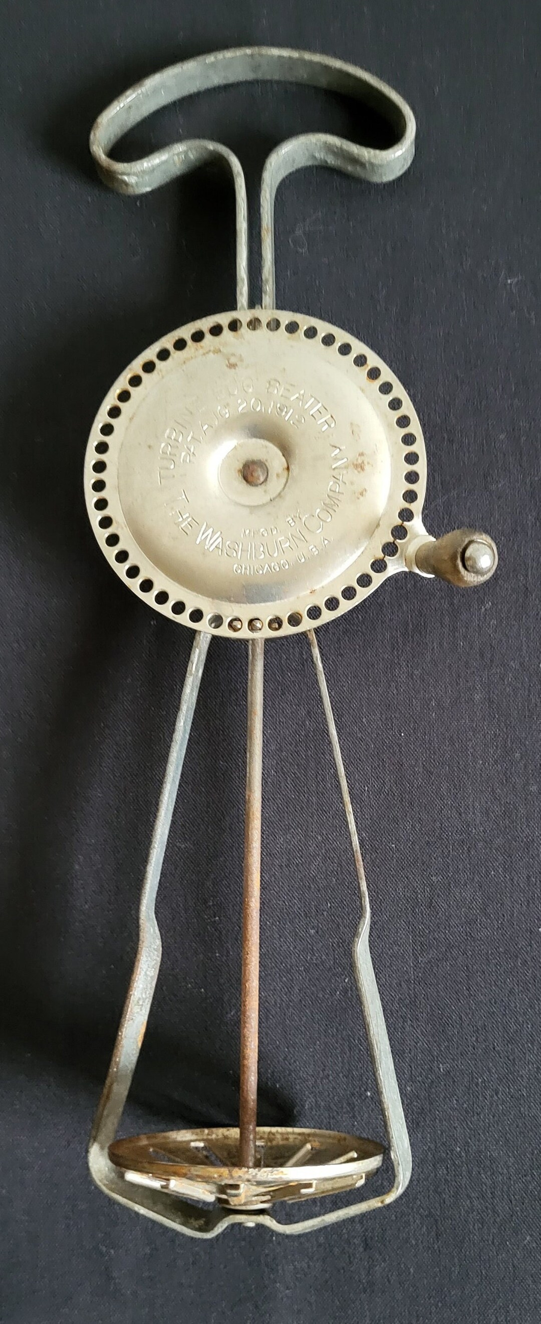Vintage Turbine Egg Beater Etsy