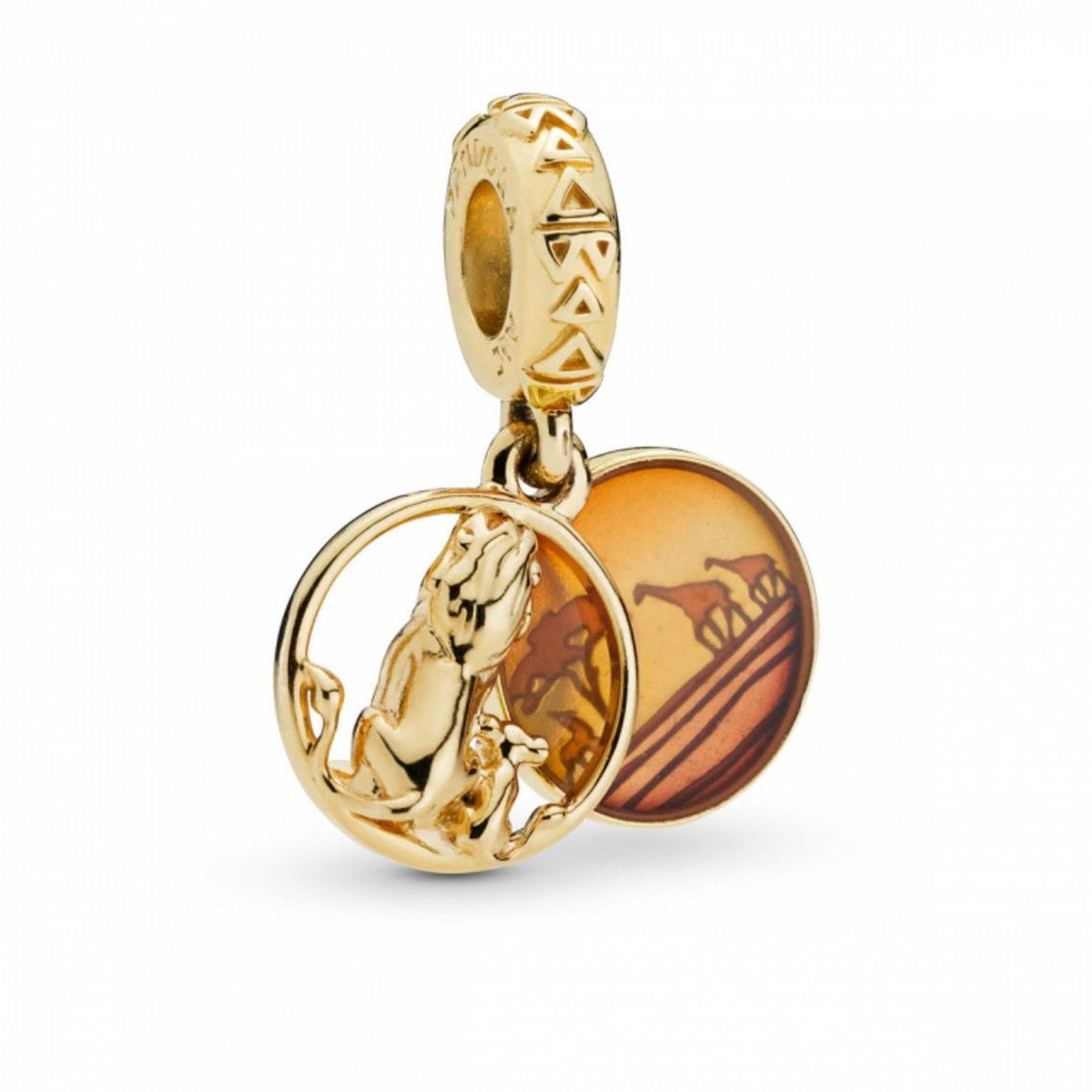 simba and mufasa pandora charm