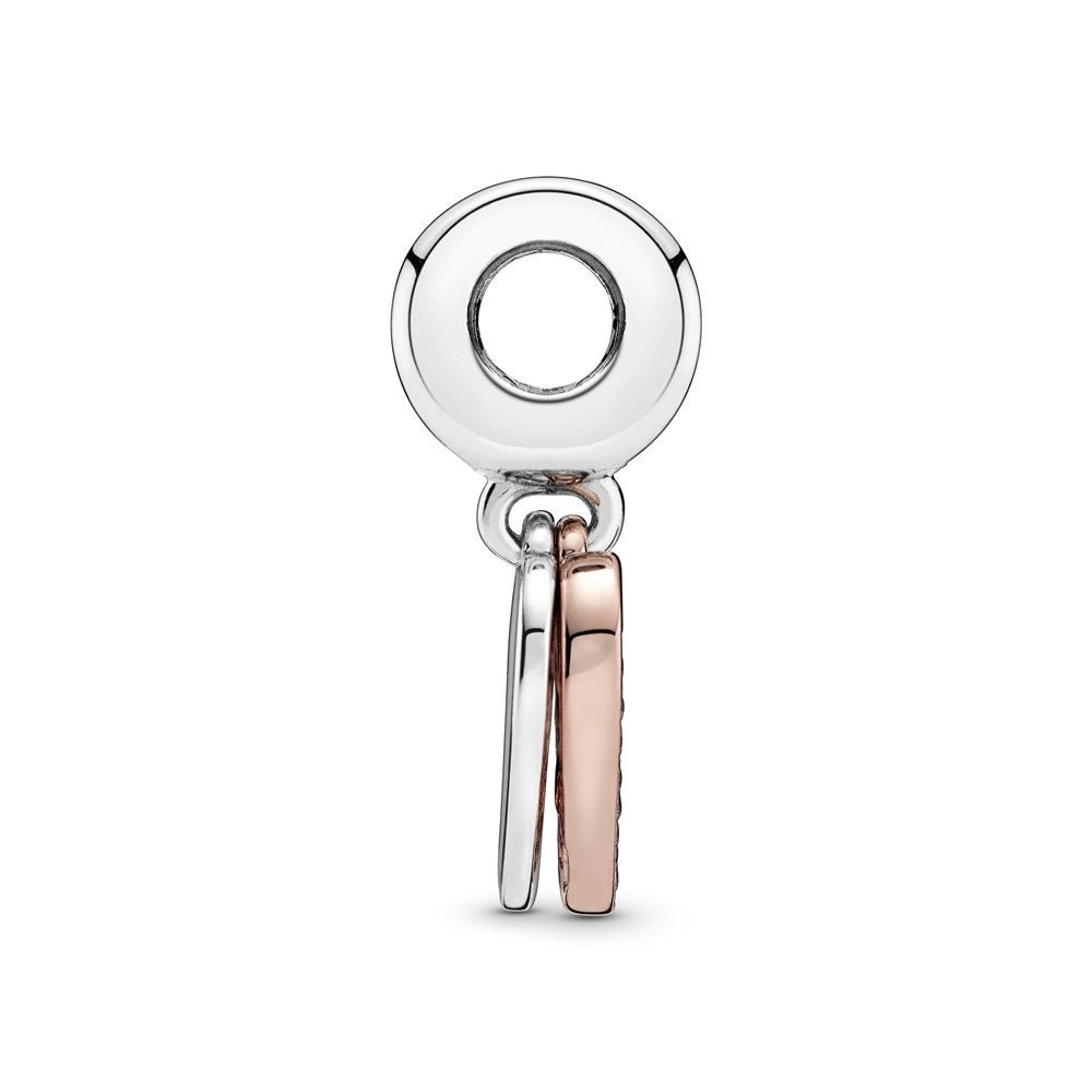 All of Me Sparkling Freehand Heart Charm / Fits Pandora - Etsy