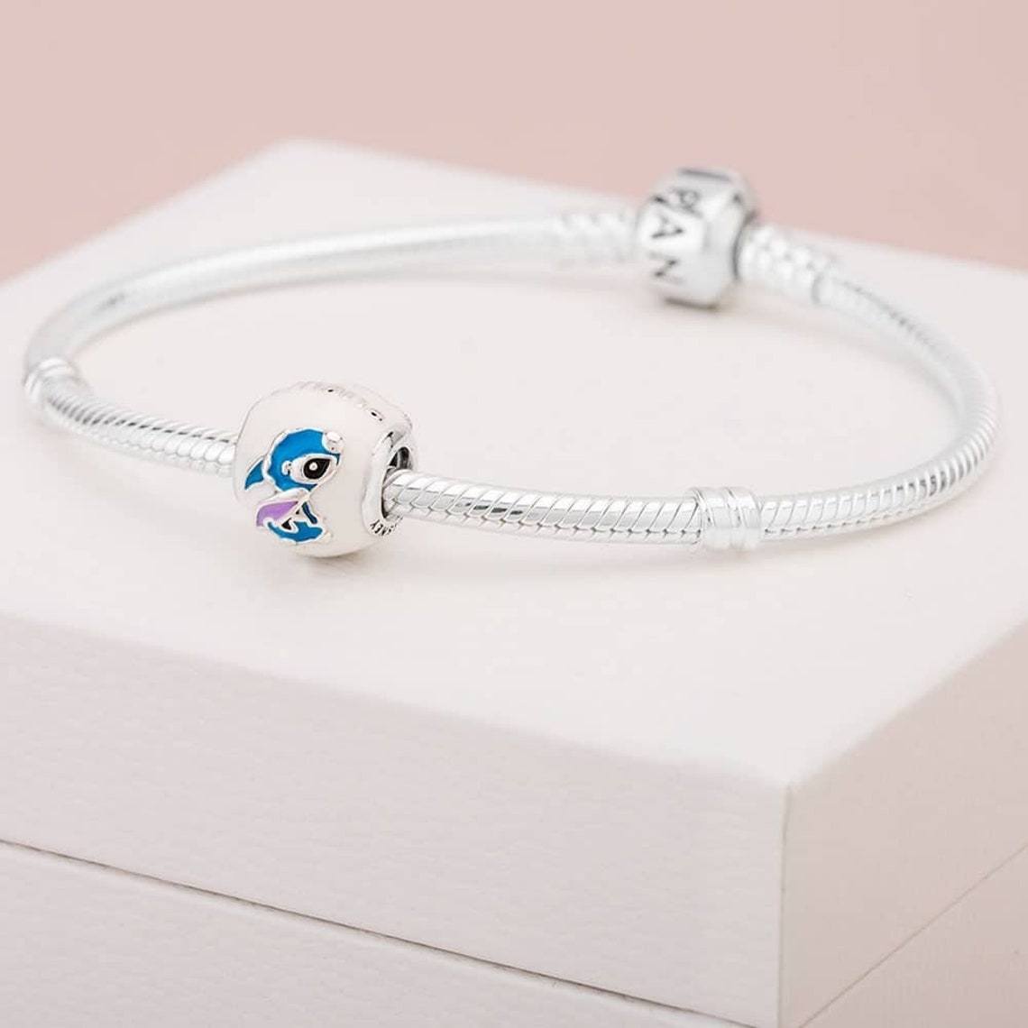 Lilo & Stitch Charm / Fits Pandora Bracelet / Beads / ALE / Etsy UK