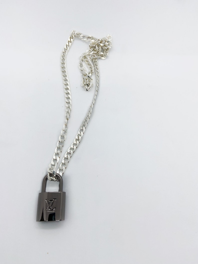 louis vuitton lock necklace dupe