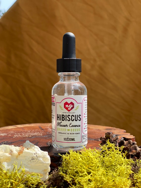 Hibiscus Flower Essence Etsy
