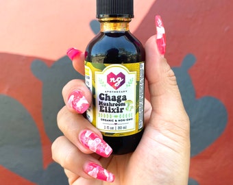 Chaga Mushroom Elixir Double-Extracted Tonic