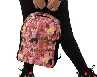 Beautiful Women Backpack, Black Girl Magic, Feminist, Women Support Women