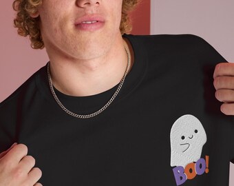 Halloween Sweatshirt, Ghost Sweater, BOO!