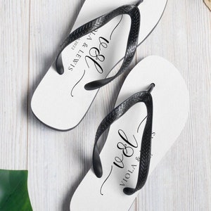 Groomsmen flip flops shop