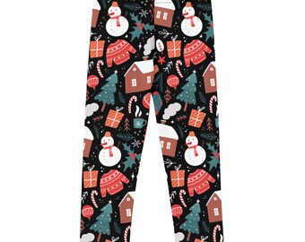Christmas Kid's Leggings, Christmas Vacation, Christmas Gift, Christmas Stockings