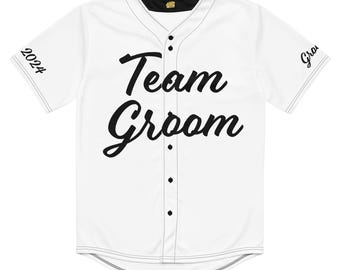 Groom & Groomsmen Baseball Jersey, Groom Clothing, Bachelor Party, Bridal Party