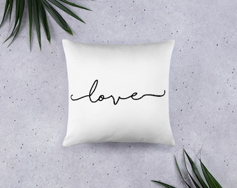 Love/Heart Decorative Pillow