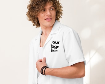Custom Button Up Shirt, Short Sleeve Top, Personalized Shirt, Collared Shirt, Personalized Gift, Gift for Him, Gift for Her