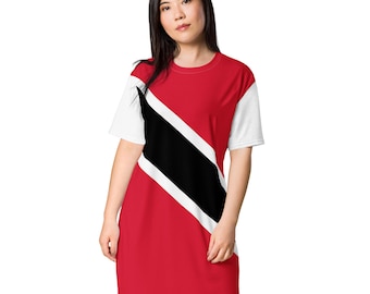 Trinidad T-shirt Dress, Plus Size Clothing, Trinidad Cover-up, Petite Size Clothing, Swimsuit Cover-up