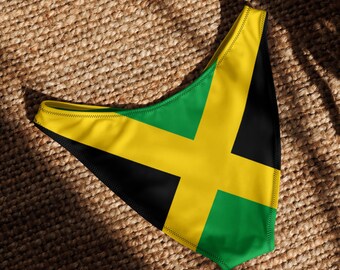 Jamaica V-cut bikini bottom, Jamaica Bikini Bottom, Jamaica Clothing, Jamaican Flag
