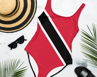 Trinidad & Tobago One-Piece Swimsuit ~ SWIMSUIT ONLY
