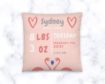 Flamingo  Stats  Pillow