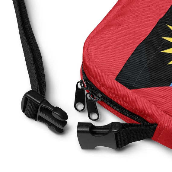Antigua Crossbody Bag, Utility Bag, Carnival Bag, Antigua Carnival Monday Wear, Antigua & Barbuda Clothing, Unisex Bag Antigua Crossbody Bag, Utility Bag, Carnival Bag, Antigua Carnival Monday Wear, Antigua & Barbuda Clothing, Unisex Bag