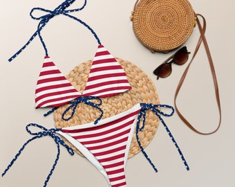 USA String Bikini, United States of America, Fourth of July, 4th of July, Gift for girlfriend, Gift for wife