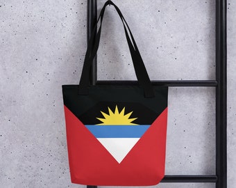 Antigua and Barbuda Tote bag, Antiguan, Antigua Gifts, Laptop Bag, women's bags, Beach Bag