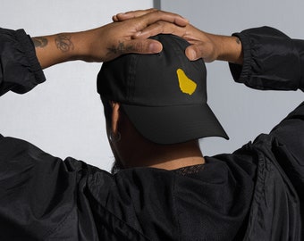Barbados Dad hat, Barbados Clothing, Bajan Sun Hat, Barbados Flag