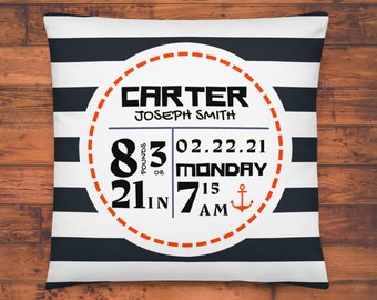 Pirate  Stats Pillow Gift