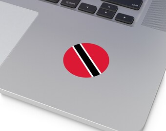 Trinidad Flag Vinyl Sticker
