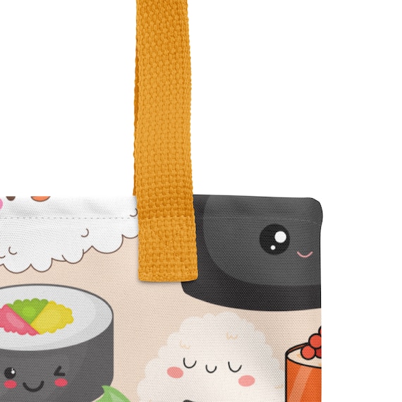 Sushi Tote Bag, Sushi Lover, Sashimi, Foodie Giftgift for Foodie